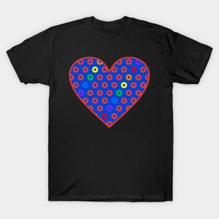 Phish Donuts Pride Heart T-Shirt